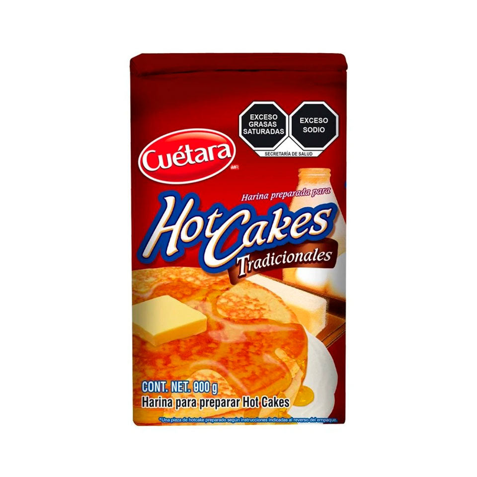 Harina para hot cakes Cuétara de 800 grs.