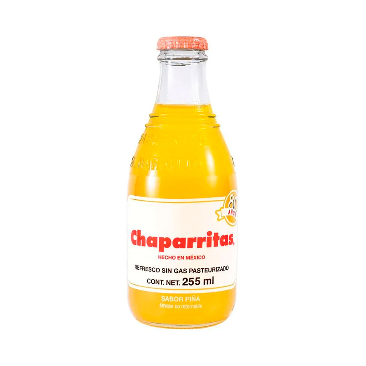Refresco Chaparrita sabor piña 255 ml.