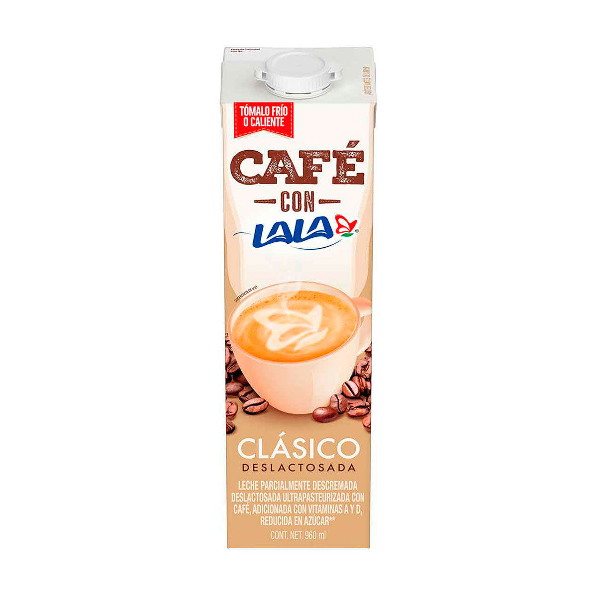 Café con Leche Lala deslactosada 960 ml.