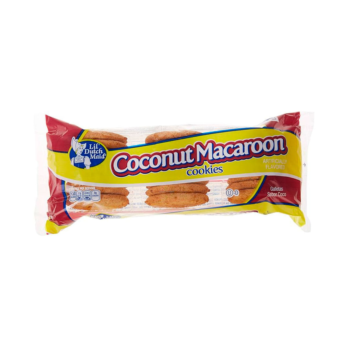 Galletas Lil Dutch de macarron de coco de 297 grs.