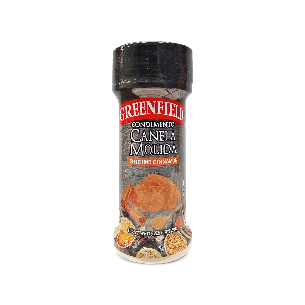 Greenfield condimento de canela 70 grs.