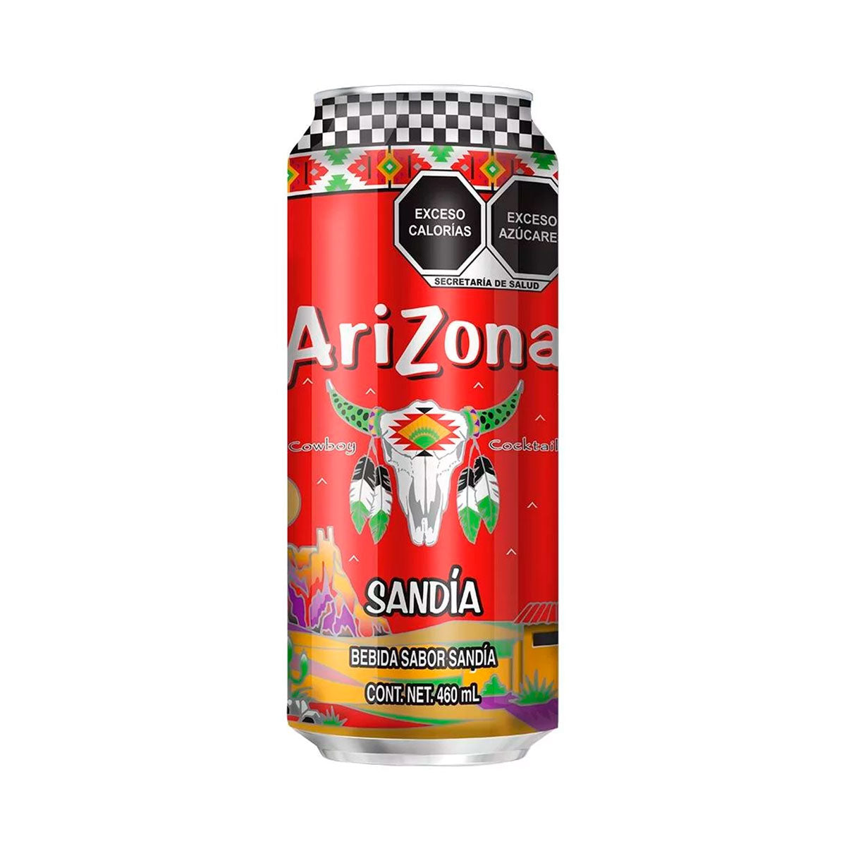 Bebida Arizona sabor sandía 460 ml.