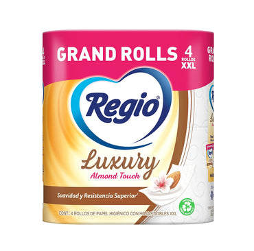 Regio papel higiénico Luxury Almond Touch.