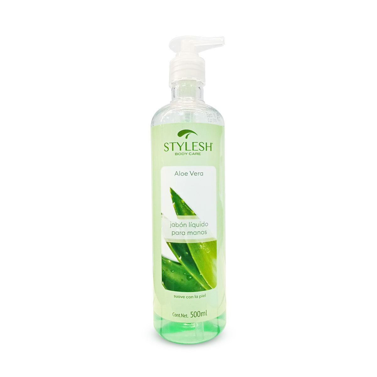 Jabón de manos aloe vera Stylesh de 500 ml.