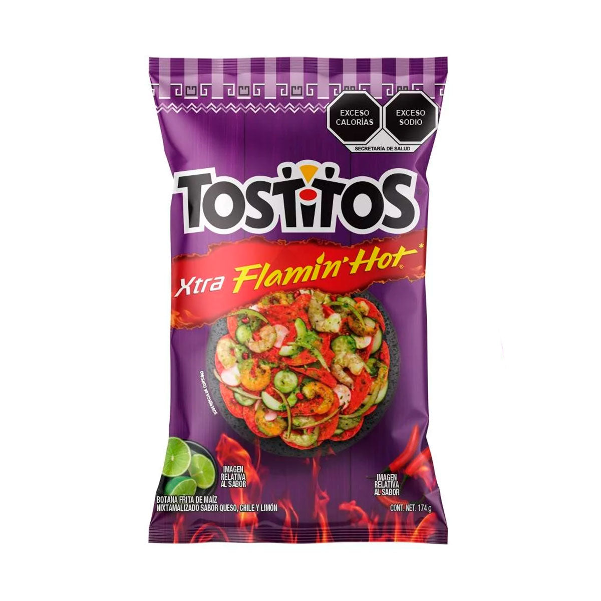 Tostitos Flamin Hot Sabritas 175 grs.