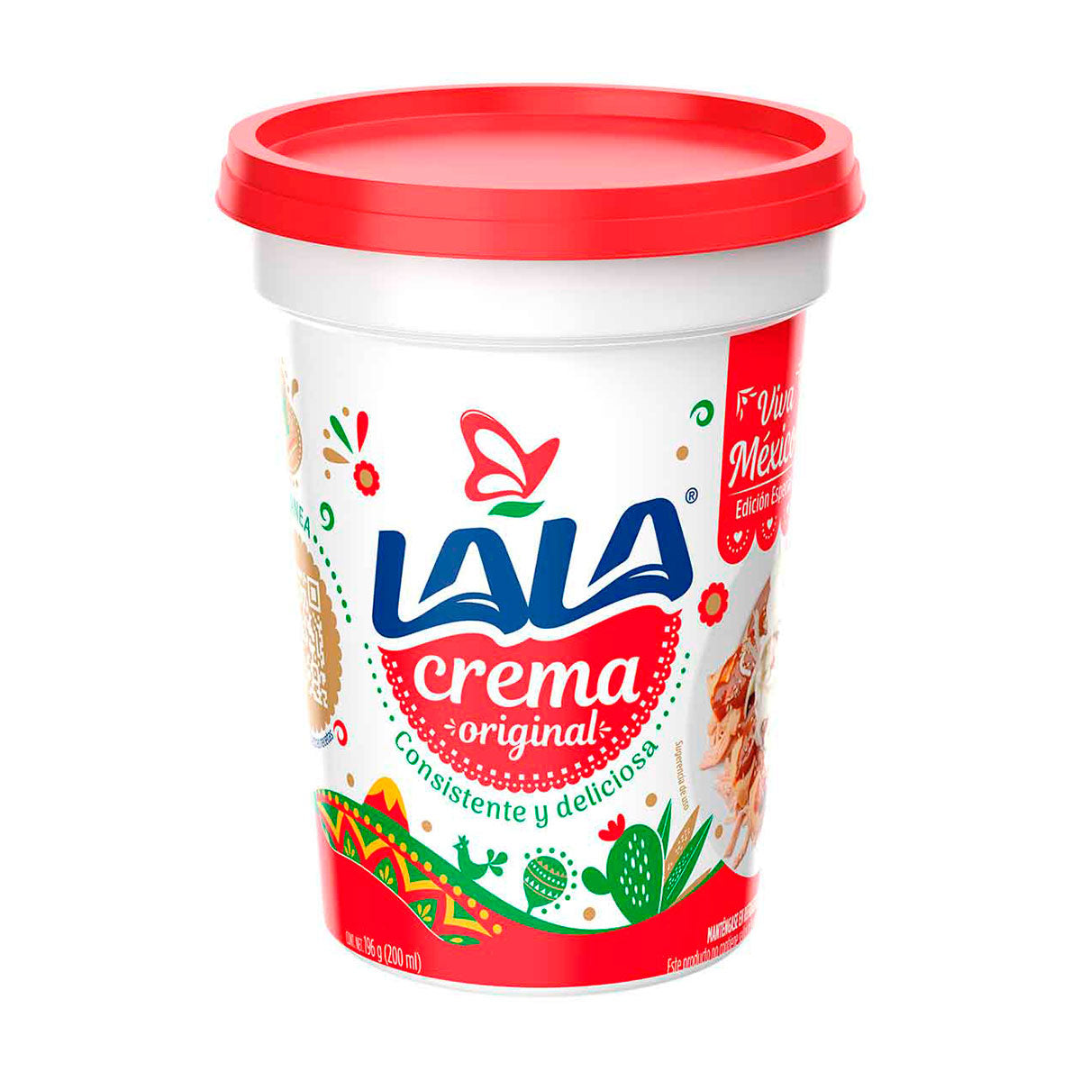Crema ácida Lala 200 grs.