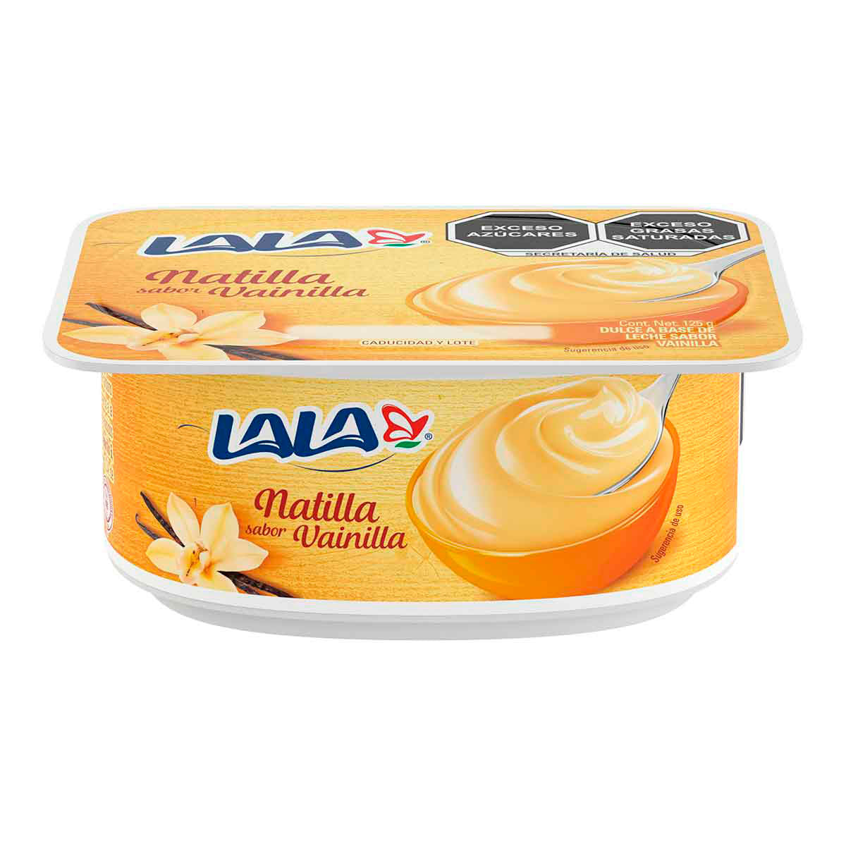 Natilla Lala sabor vainilla 125 grs.