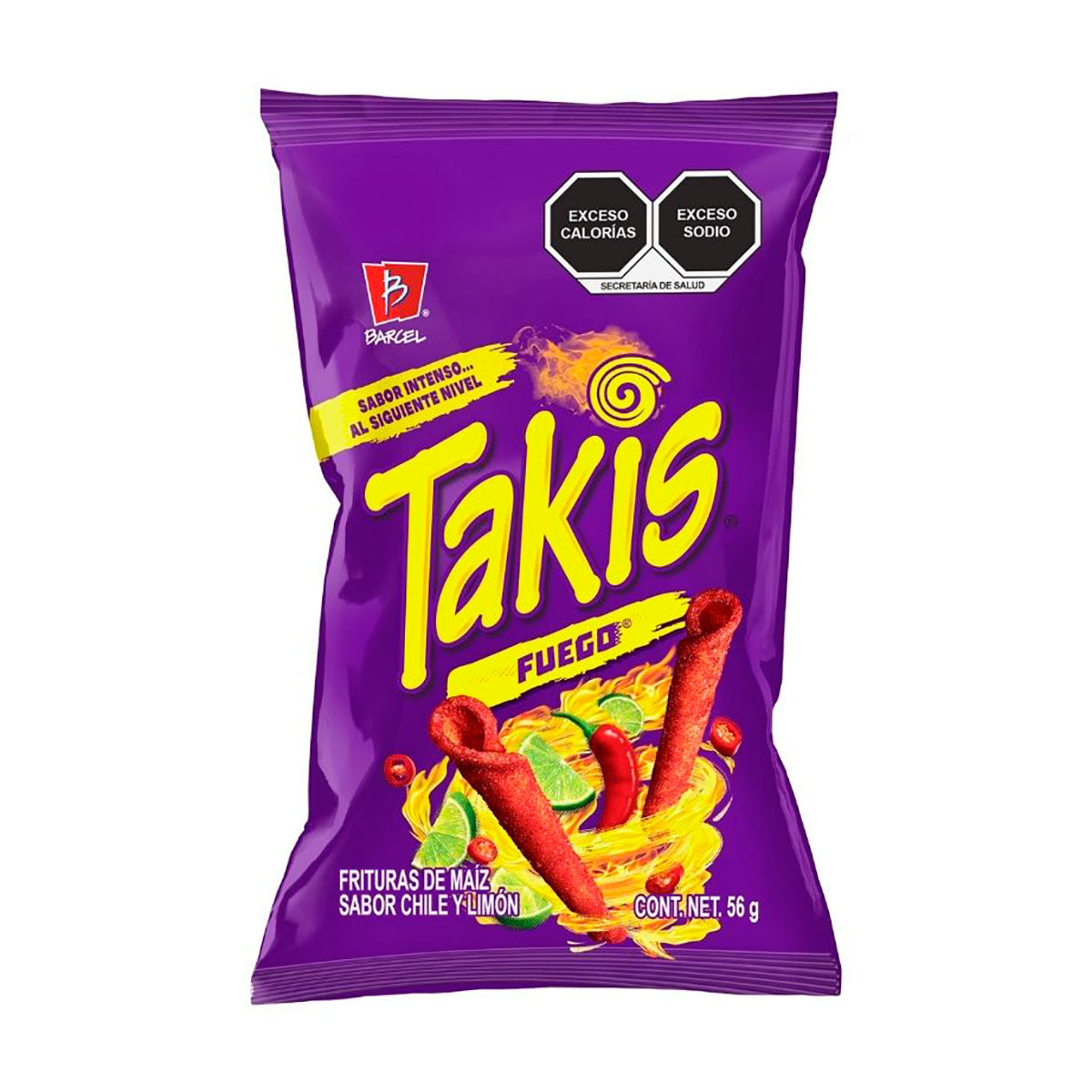 Takis Fuego Barcel 56 grs.