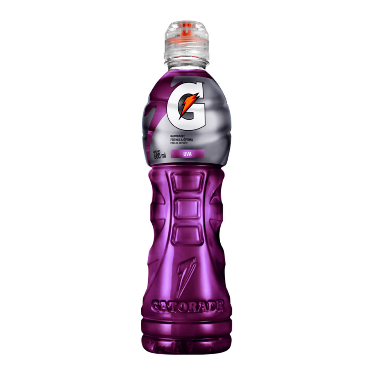 Bebida Gatorade sabor uva 600 ml.