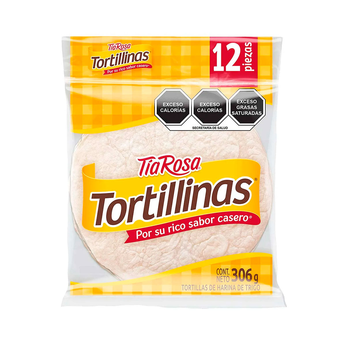 Tortillinas Tía Rosa 12 pzas de 306 grs.