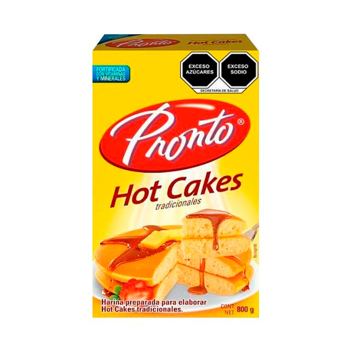 Pronto harina hotcakes regular 800g