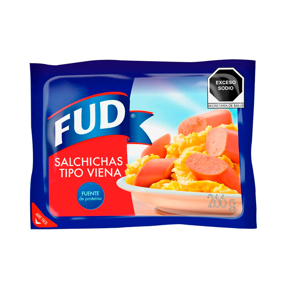 Salchicha tipo viena FUD de 266 grs.