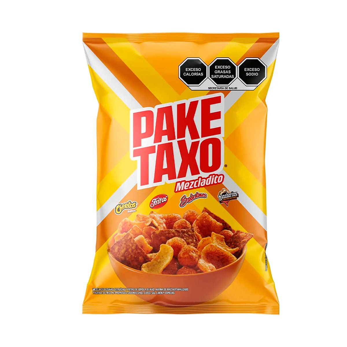 Botana surtida sabritas Paketaxo mezcladito 170 grs.