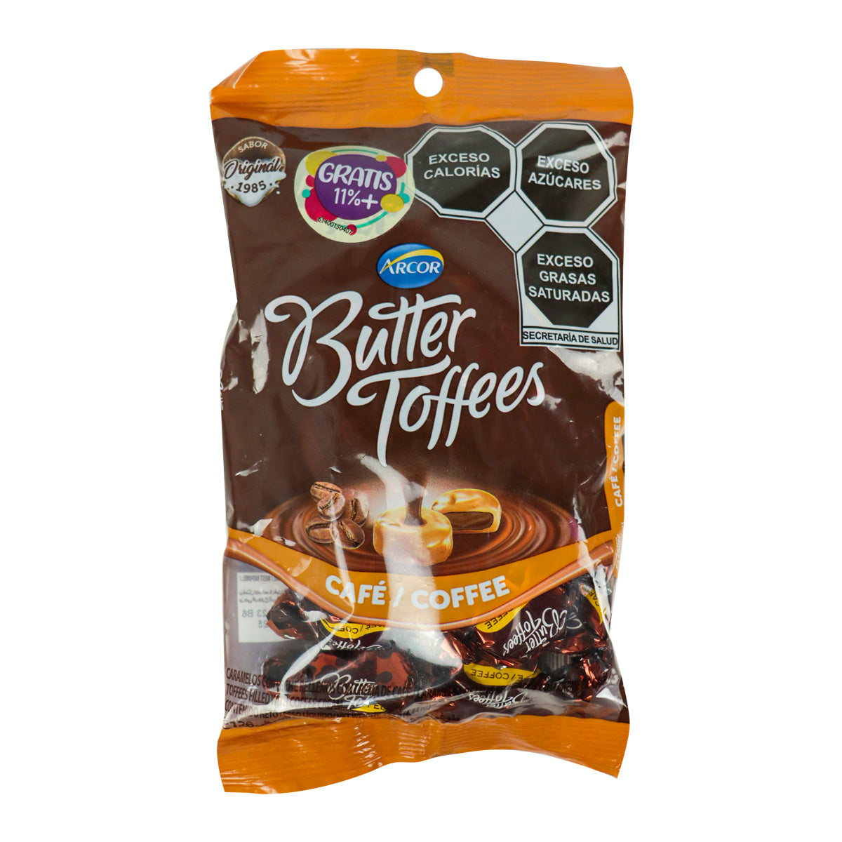 Dulces Butter Toffees Café de 126 grs.