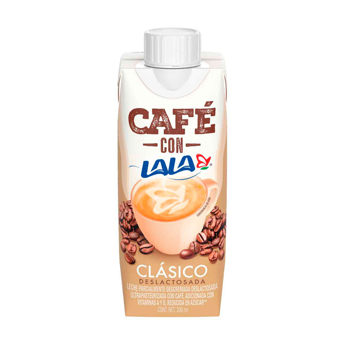 Café con Leche Lala deslactosada 330 ml.