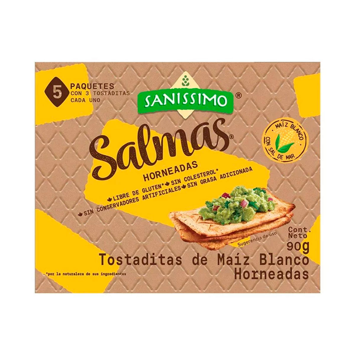 Galletas Salmas Saníssimo 90 grs.