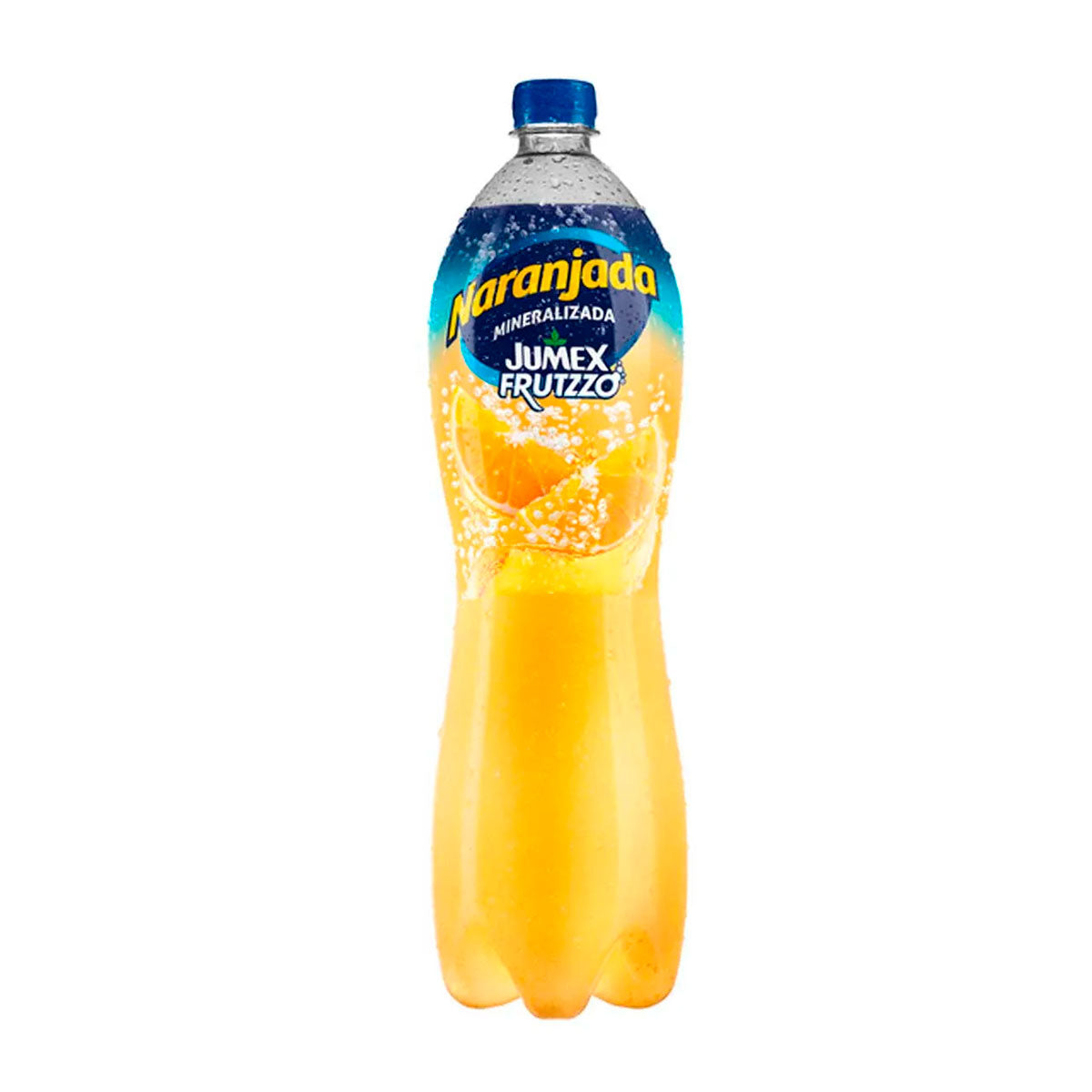 Bebida carbonatada Júmex Frutzzo naranjada 1.5 Lts.