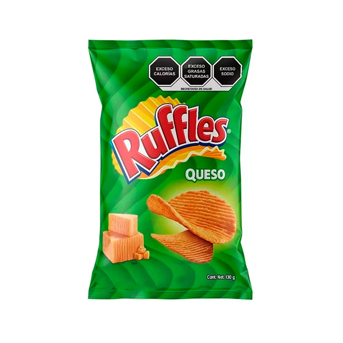 Ruffles Sabor Queso 130 grs.