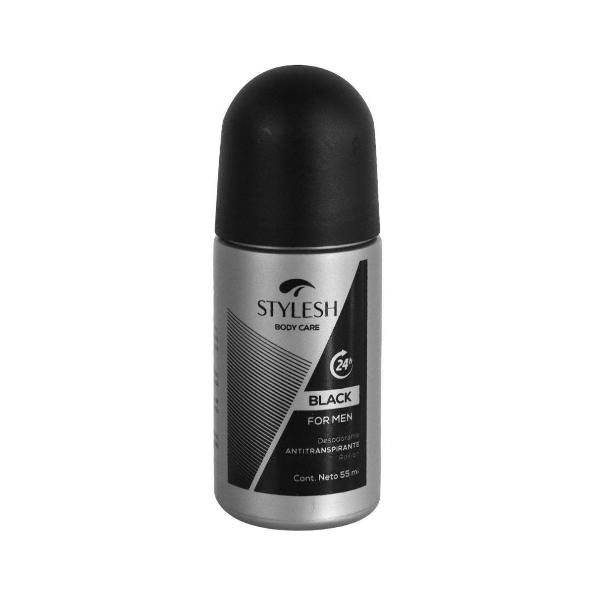 Desodorante en roll on stylesh black de 55 grs.