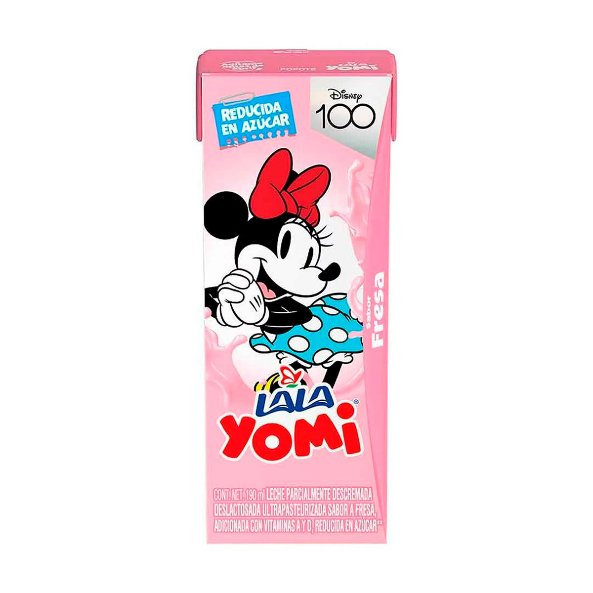 Leche sabor fresa Lala Yomi 190 ml.