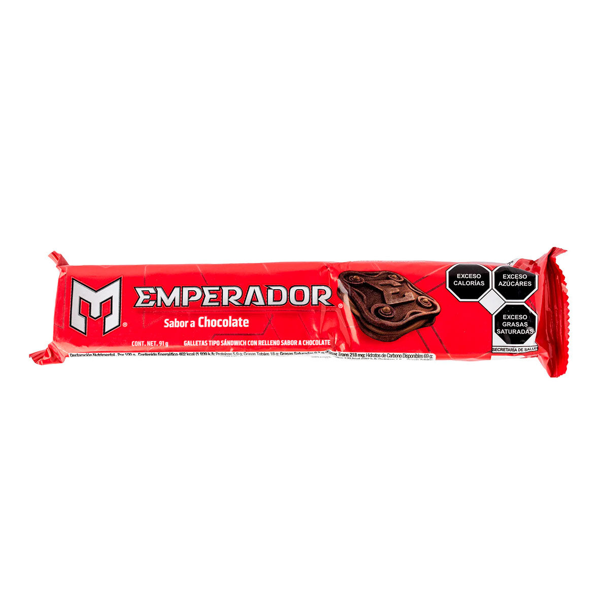 Galletas Emperador sabor chocolate Gamesa de 91 grs.