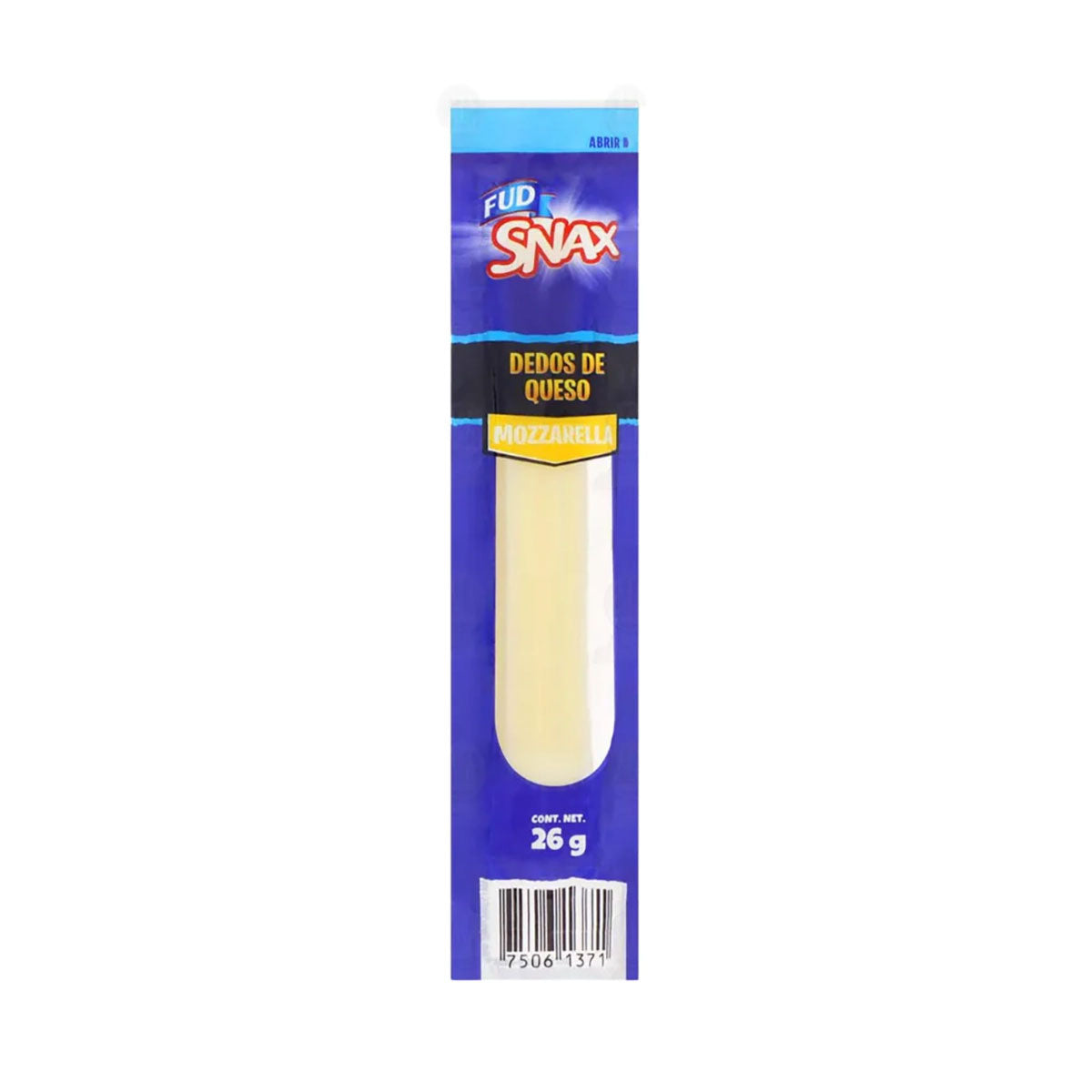 Dedo de Queso FUD Tipo Mozzarella de 26 grs.