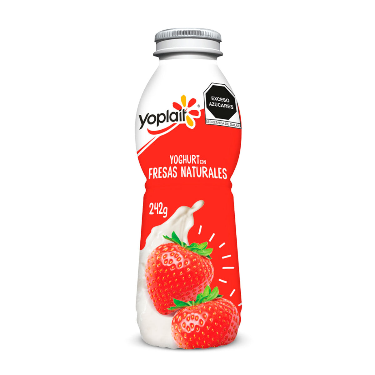 Yoghurt Yoplait bebible sabor fresa 242 grs.