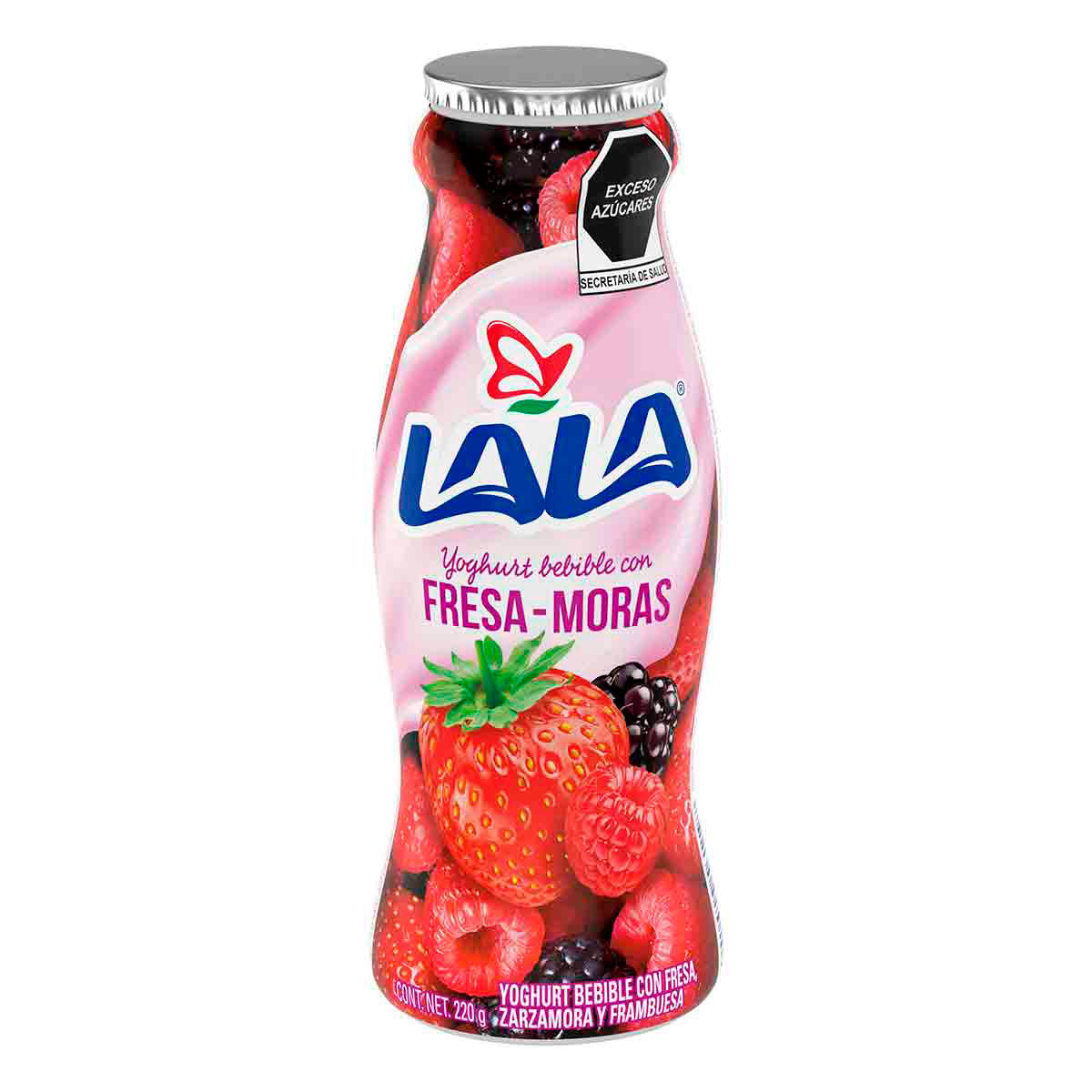 Yoghurt Bebible sabor fresa-mora Lala 220 grs.