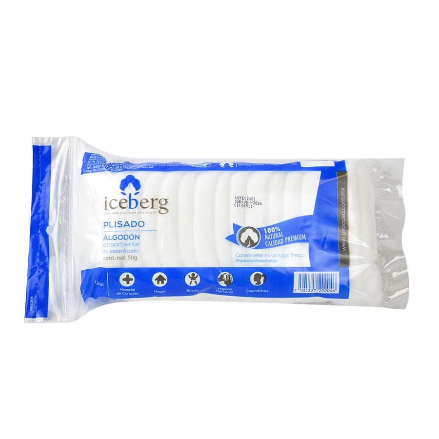 Algodón absorbente Iceberg de 50 grs.