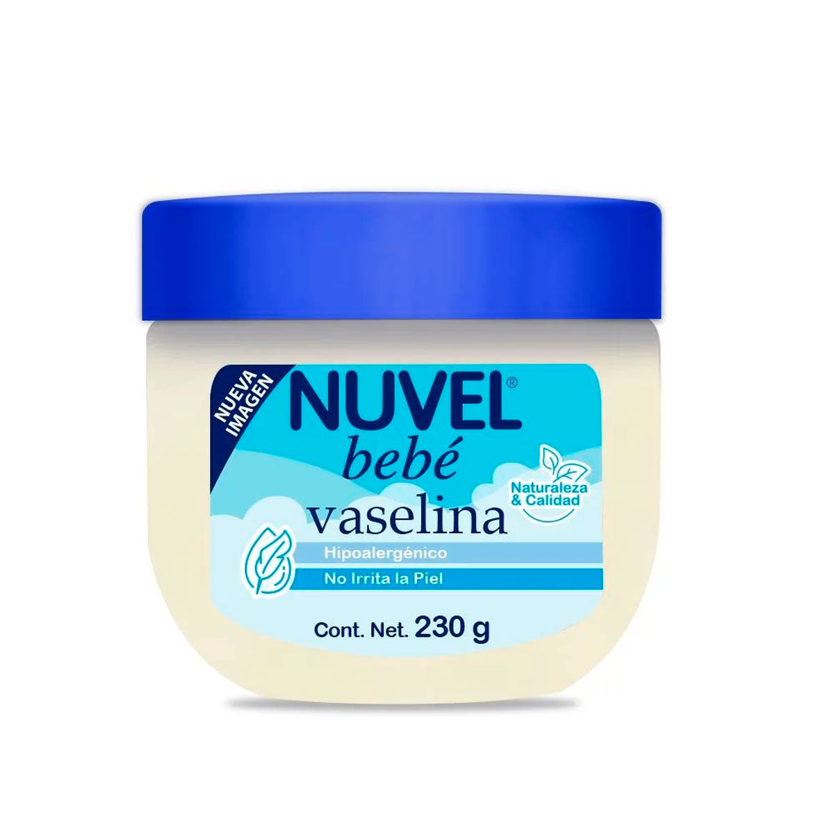 Vaselina Nuvel bebé 230 grs.