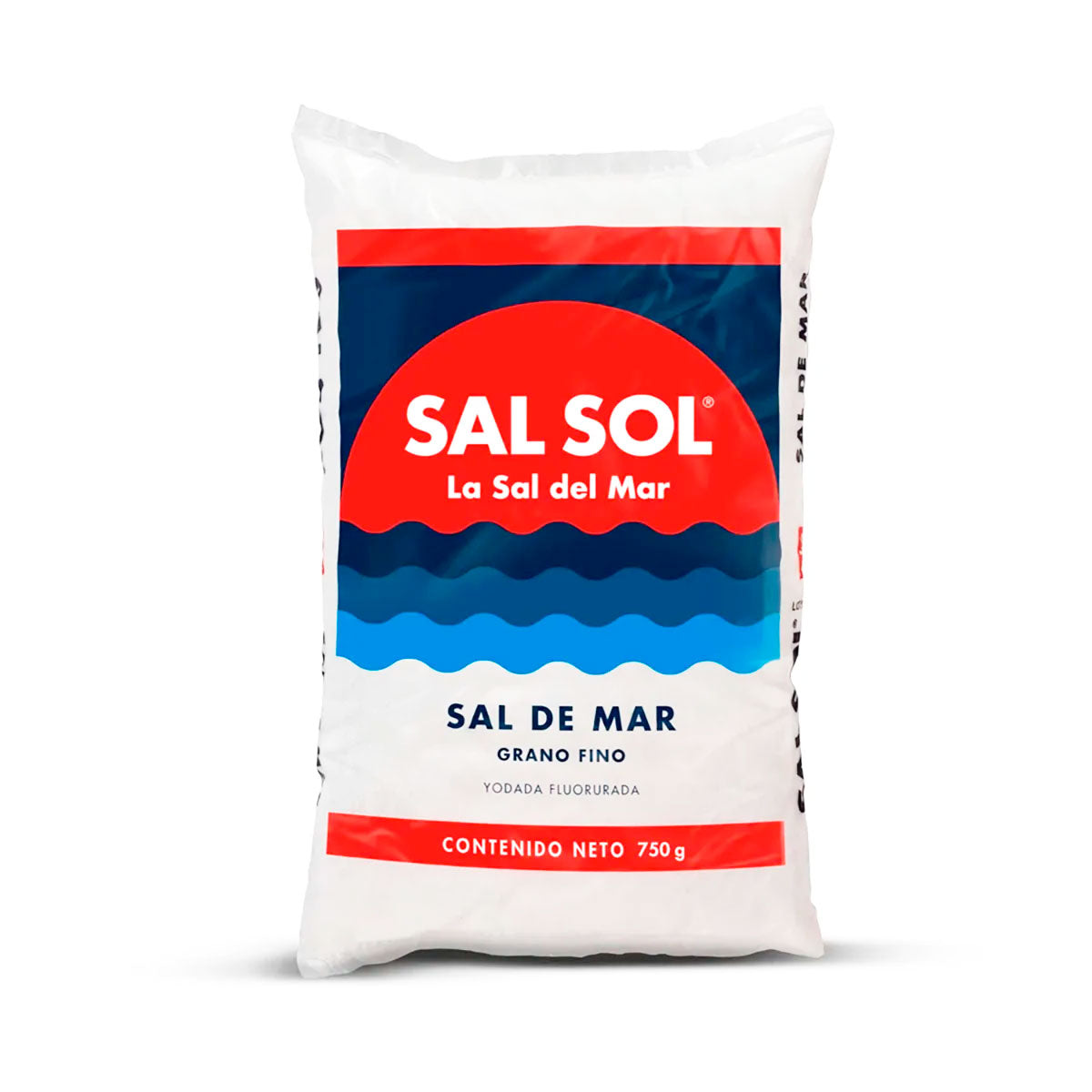 Sal de mar grano fino Sal Sol 750 grs.