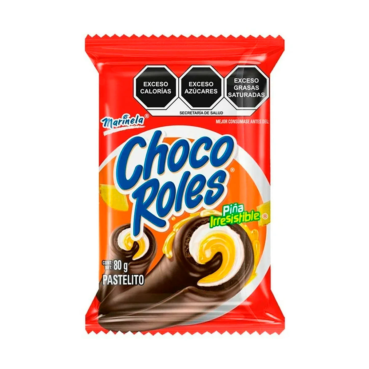 Chocoroles Marinela 2 pzas de 80 grs.
