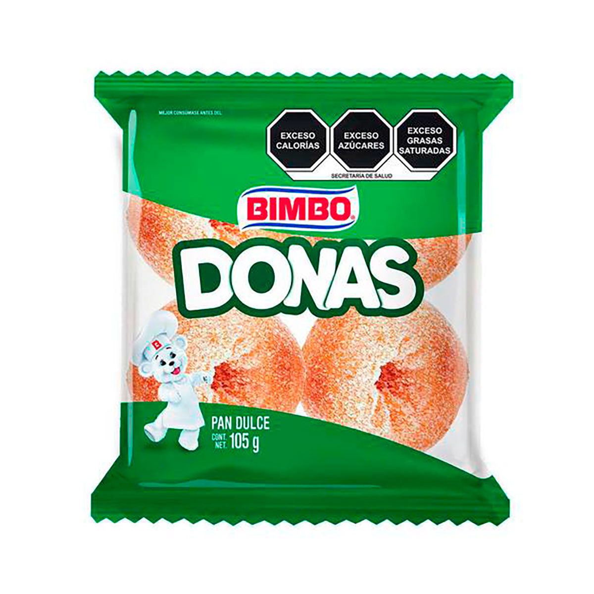 Donas Azucaradas Bimbo 105 grs.