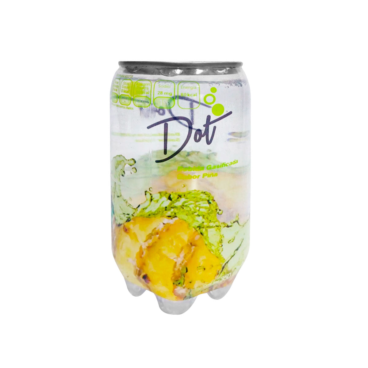 Agua gasificada Dot sabor piña 350 ml.