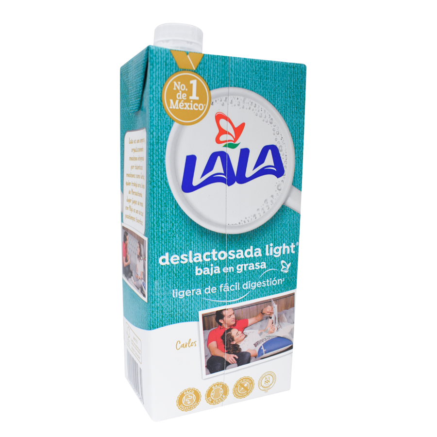 Leche Lala deslactosada light 1 Lt.