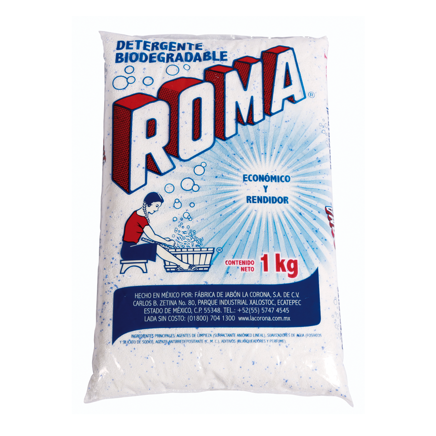 Roma jabon para ropa polvo 1kg