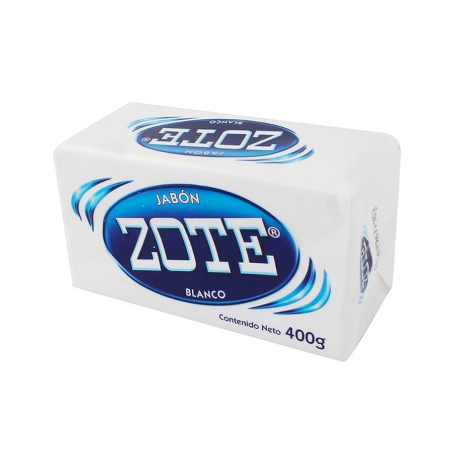 Jabón en barra ZOTE blanco de 400 grs.