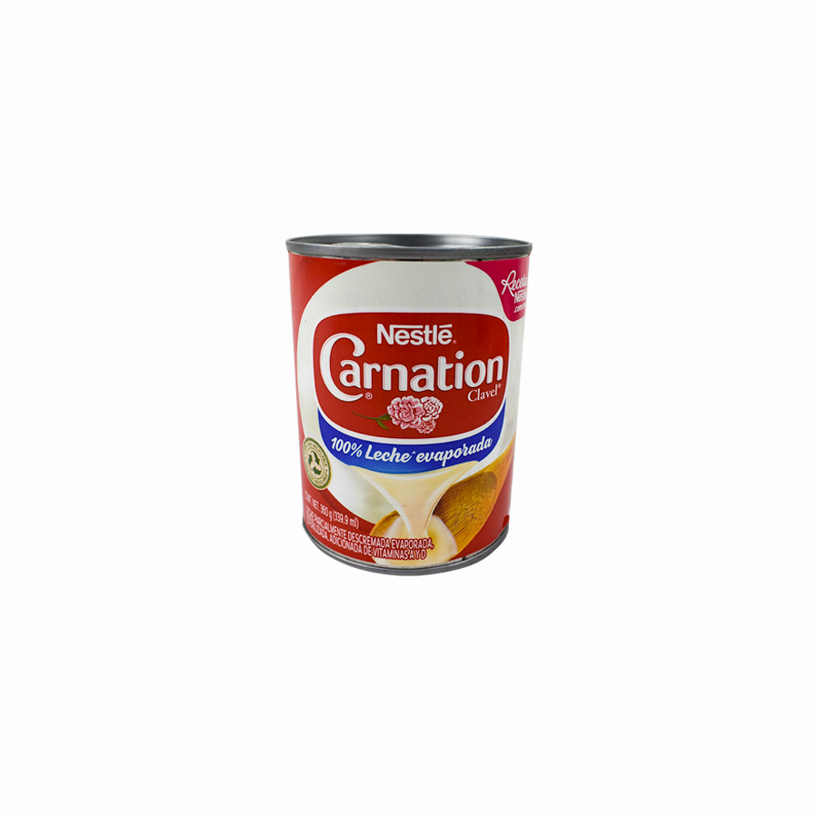 Leche Evaporada Carnation Clavel, Nestle 360 g