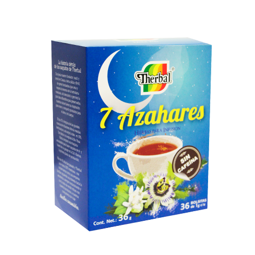 Té de Siete Azahares 36 bolsas.