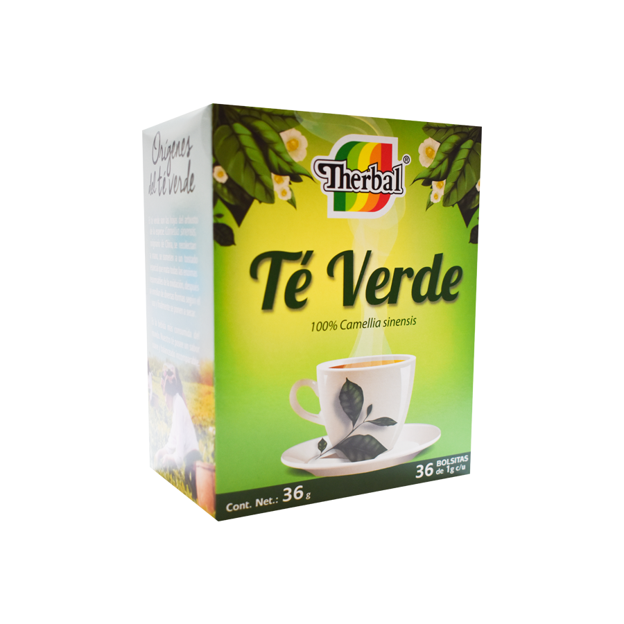 Té Verde 36 bolsas.