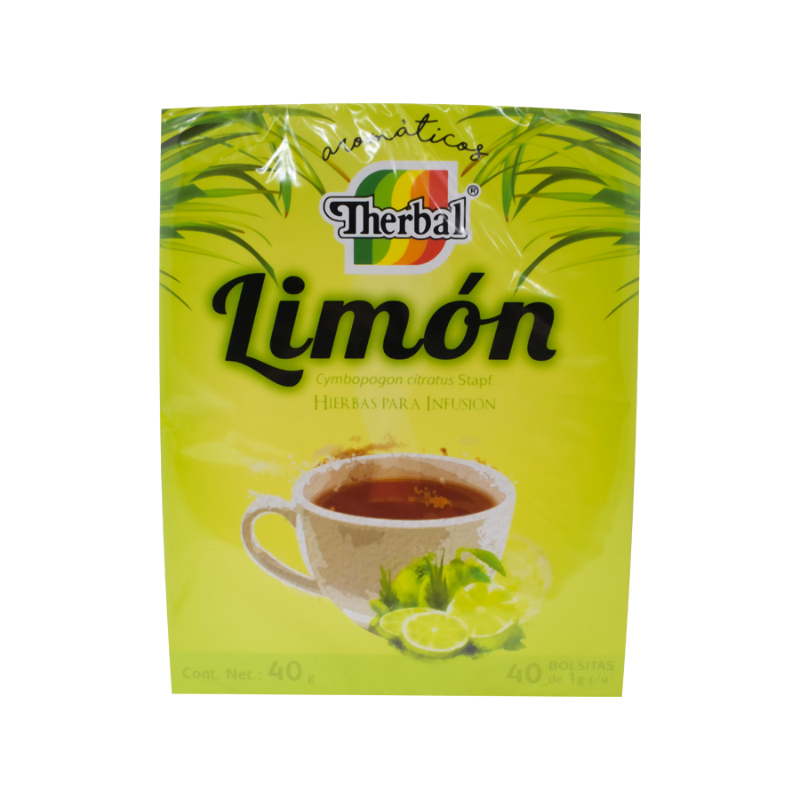 Té de Limón con 40 bolsitas.
