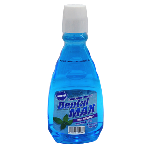 Enjuague bucal sabor menta Ice de 750 ml.