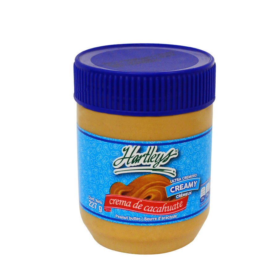 Crema de cacahuate de 227 grs.