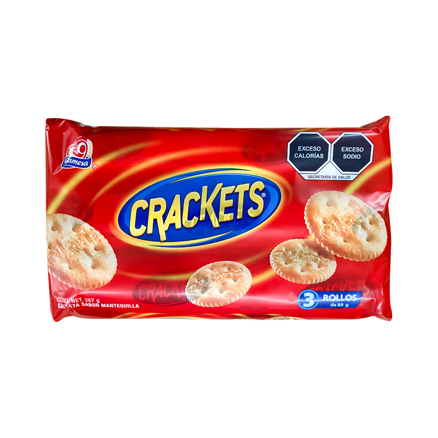 Gamesa galletas Crackets de 267 grs.