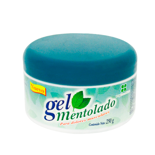 Gel mentolado para dolores musculares 250 grs.