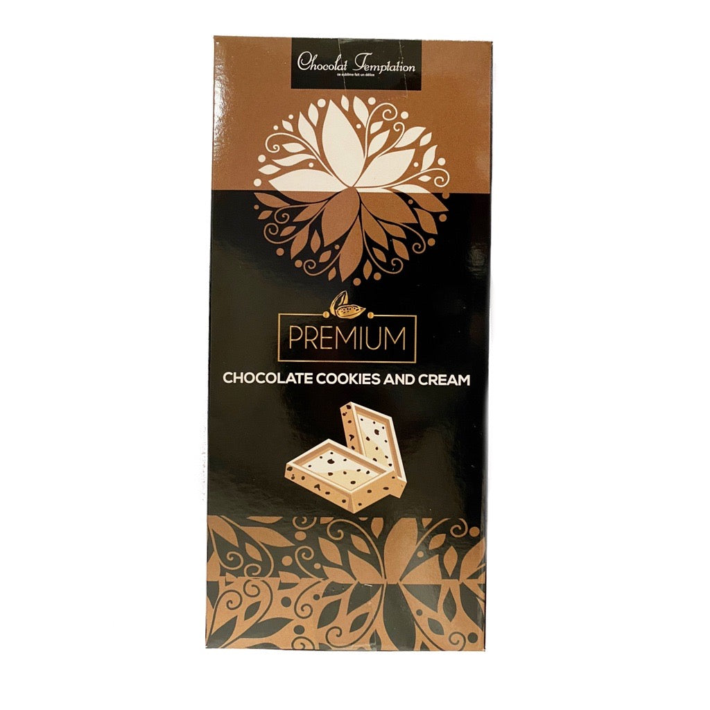 Chocolate Temptation cookies and cream de 85 grs.