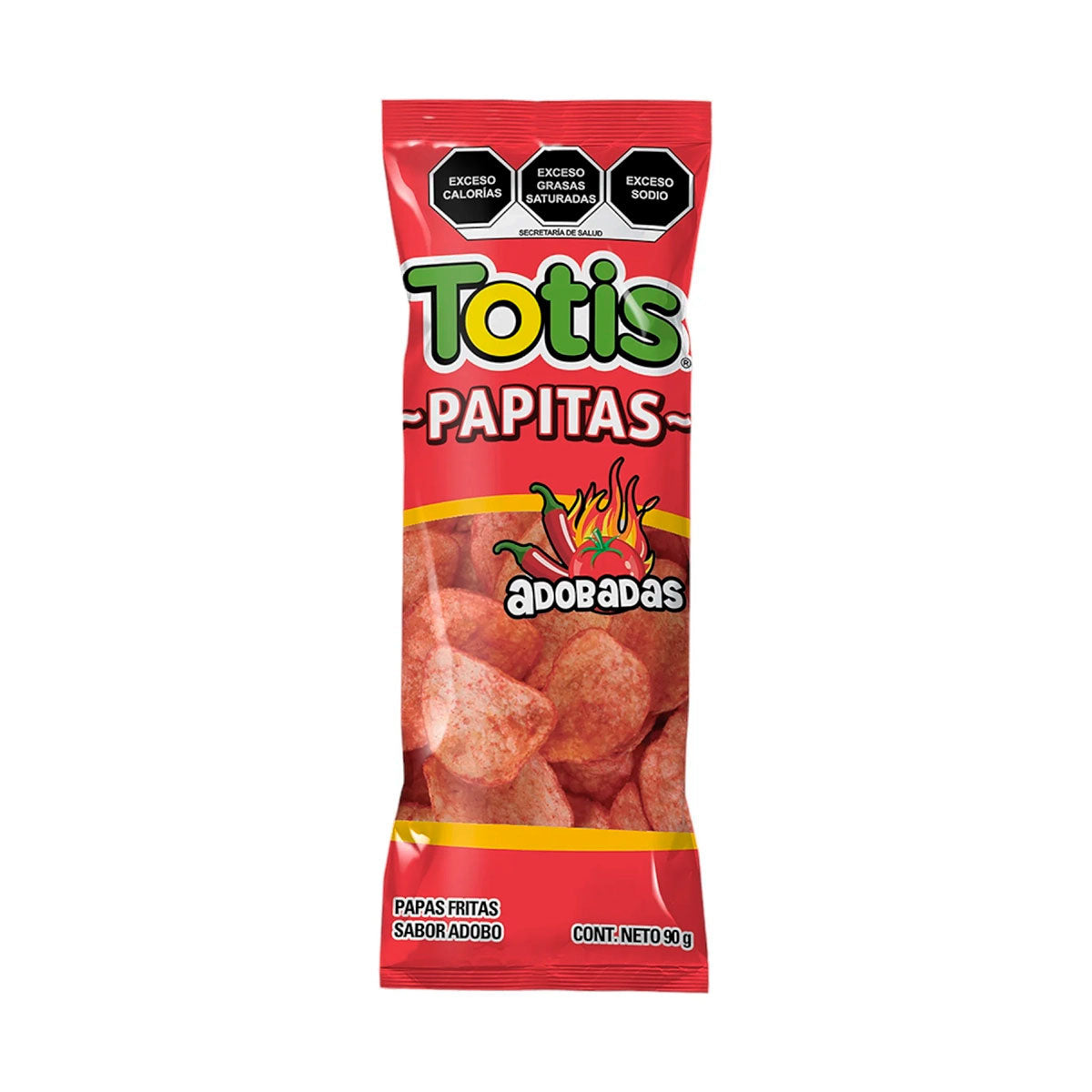 Papas fritas adobadas Totis 90 grs.
