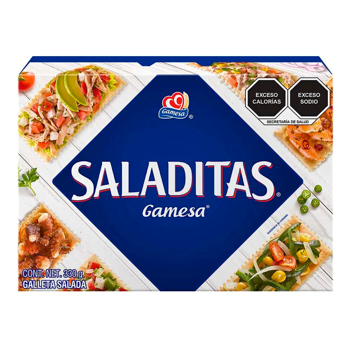 Galletas Saladitas Gamesa de 330 grs.