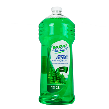 Limpiador multiusos antibacterial aroma a pino de 2 Lts.