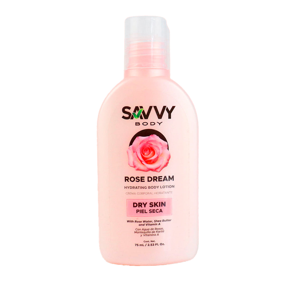 Crema corporal piel seca de 75 ml.